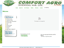 Tablet Screenshot of comfortagro.net